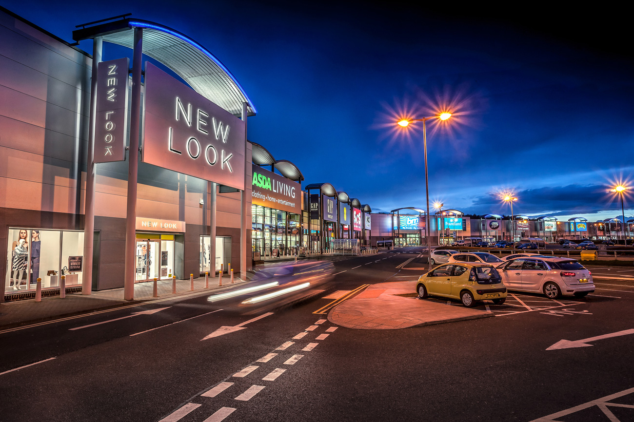 Retail Park Photography For Bilfinger Gva Ross Vincent